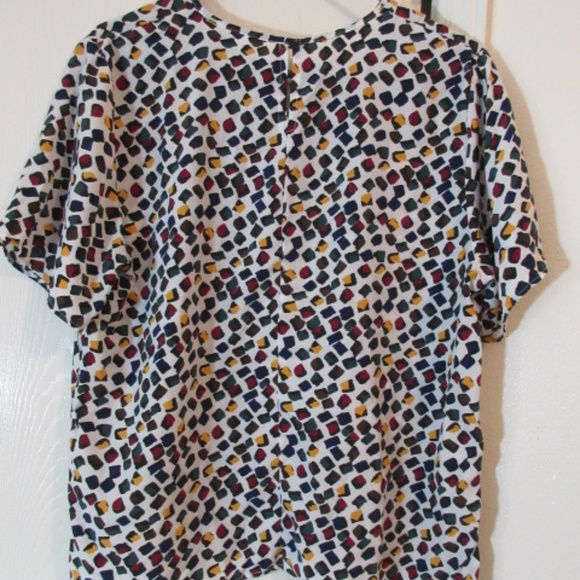CLASSIC COLLECTION Polyester Blouse Size 12 Color - Picture 3 of 3